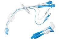 Tracheostomy double lumen bronchial tube - right sided