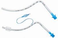 Preformed tracheal tube, oral – forehead