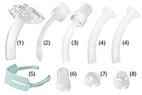 KAN tracheostomy tube short