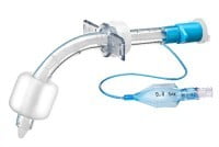 Tracheostomy tube with adjustable flange, long